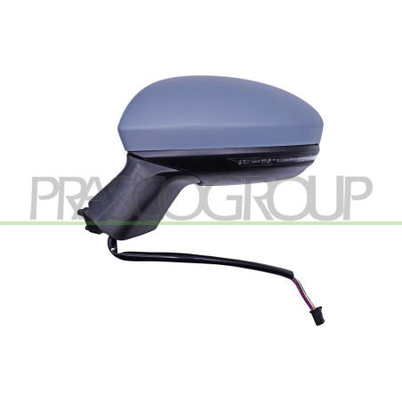 Retroviseur Gauche Electrique-Avec Appret-Chauffant-Avec Feu Repetiteur-Rabattab