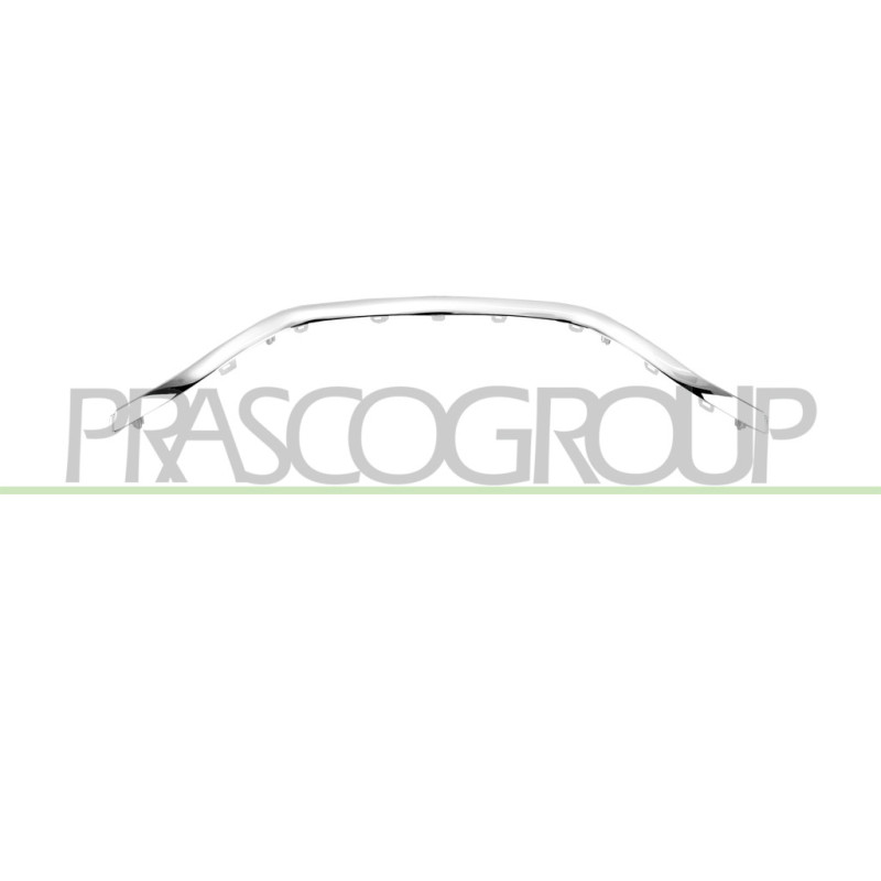 Moulure Inferieure Chromee de Grille de Calandre