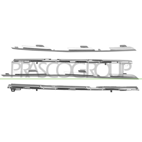 Jeu de Moulures de Calandre Chrome' (4 Pcs)