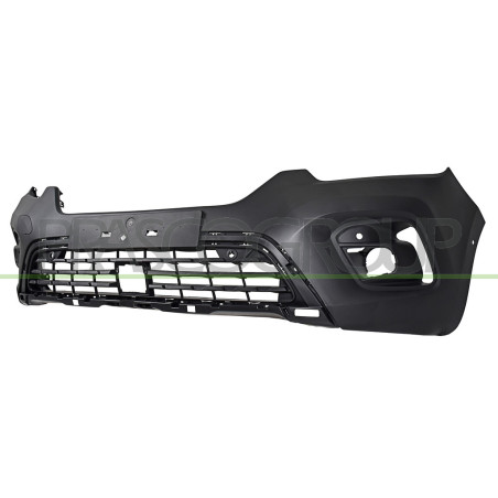 Pare-Chocs Avant Noir Structure'-Avec Trous Radar, Antibrouillards Et Aide Stati