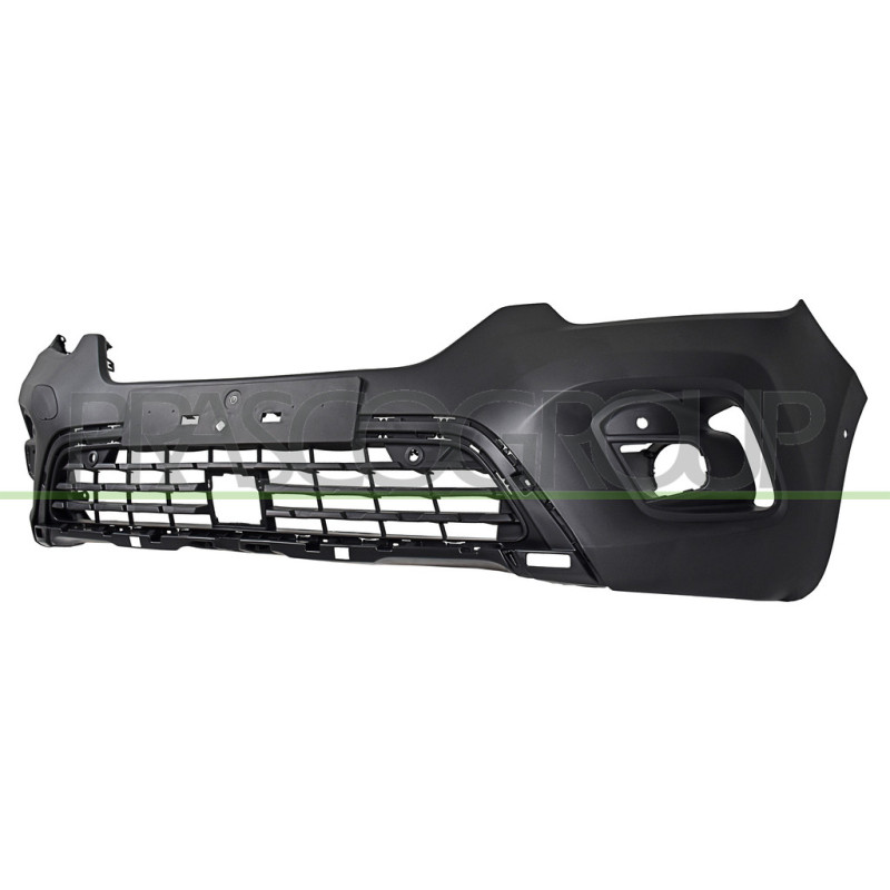 Pare-Chocs Avant Noir Structure'-Avec Trous Radar, Antibrouillards Et Aide Stati