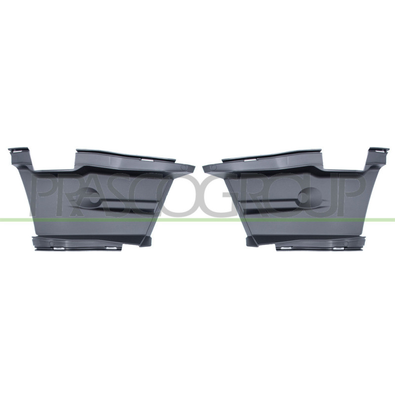 Jeu de Guides d'Aire Interieure pour Pare-Chos avant (côté passagerôté chauffeur