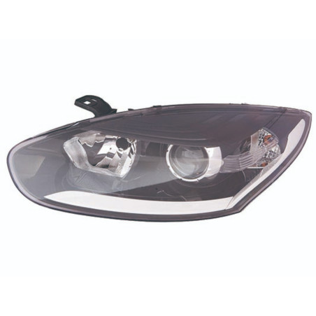 Phare côté chauffeur H7 Electrique avec Moteur-Noir