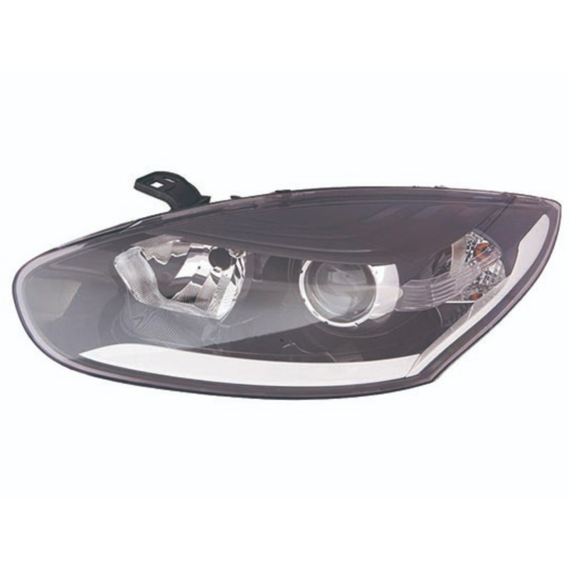 Phare côté chauffeur H7 Electrique avec Moteur-Noir