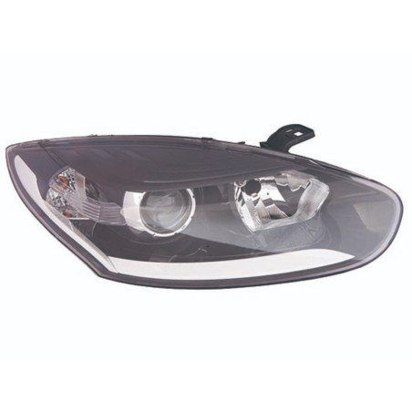 Phare avant côté passager. Electrique | Avec moteur | H7