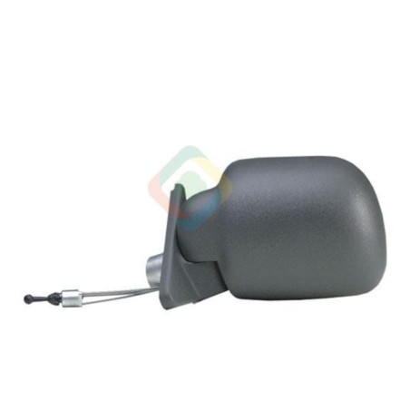 Rétroviseur manuel noir côté chauffeur