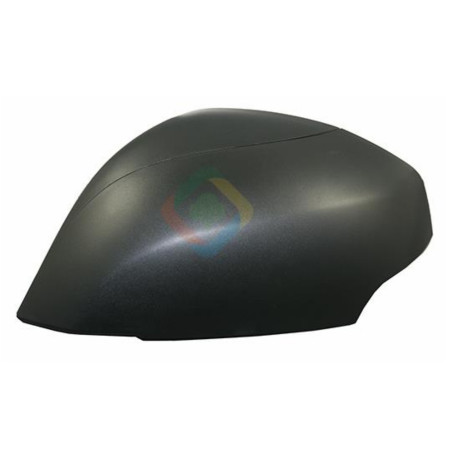 Coque de rétroviseur noir côté chauffeur