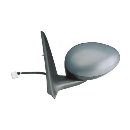 Rétroviseur électrique à peindre avec apprêt côté chauffeur