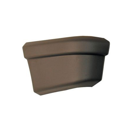 Crosse grise de pare-chocs avant côté chauffeur