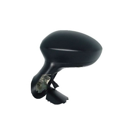 Rétroviseur électrique noir côté chauffeur