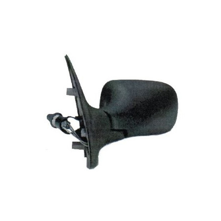 Rétroviseur électrique noir côté chauffeur