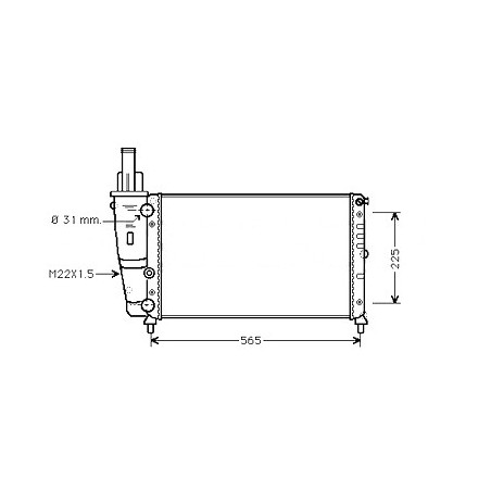 Radiateur de refroidissement
