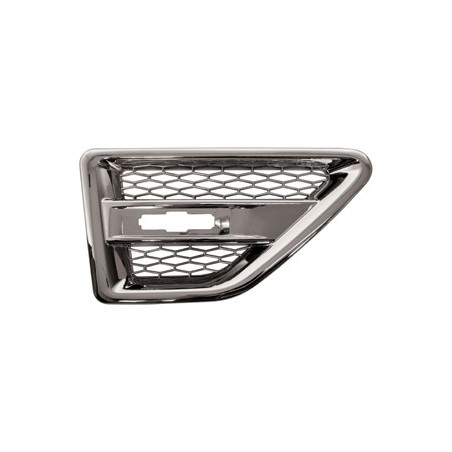 Grile chrome d'aile avant côté passager