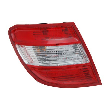 Feu d'aile arrière côté chauffeur