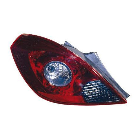 Feu d'aile arrière côté chauffeur