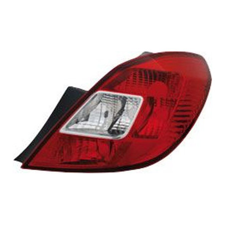 Feu d'aile arrière côté passager