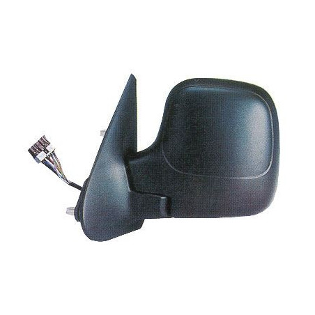 Rétroviseur électrique noir côté chauffeur