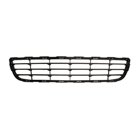 Grille centrale noire de pare-chocs avant