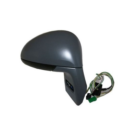 Rétroviseur électrique, rabattable électriquement, à peindre avec apprêt