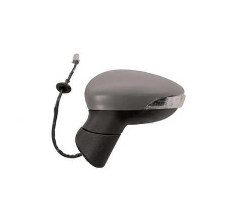 Rétroviseur électrique, rabattable électriquement, à peindre avec apprêt