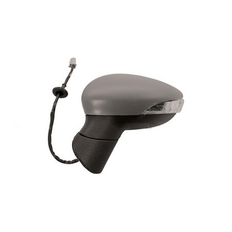 Rétroviseur électrique, rabattable électriquement, à peindre avec apprêt