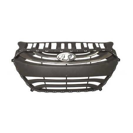 Grille de calandre noir avec moulure satiné