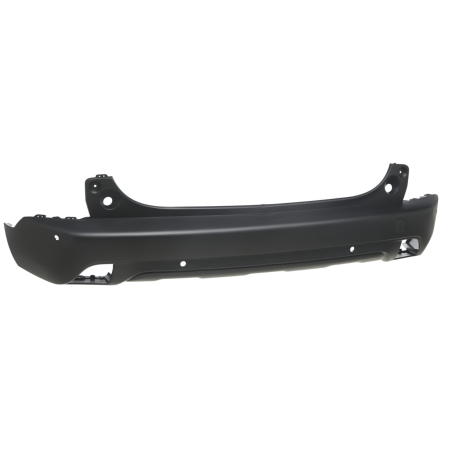 Pare-chocs arrière centrale avec 4 trous radar