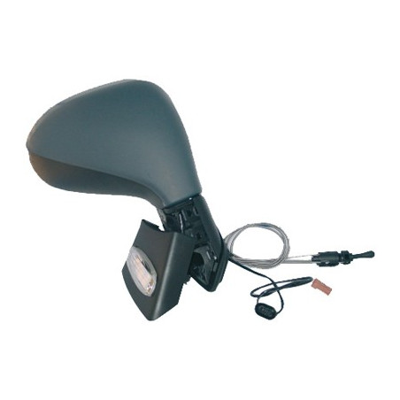 Rétroviseur manuel à peindre avec apprêt côté passager