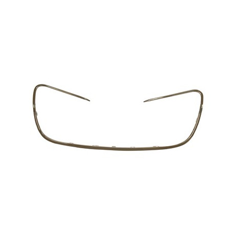 Moulure chrome de grille centrale de pare-chocs avant