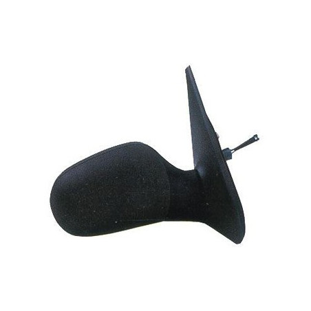 Rétroviseur manuel noir côté passager