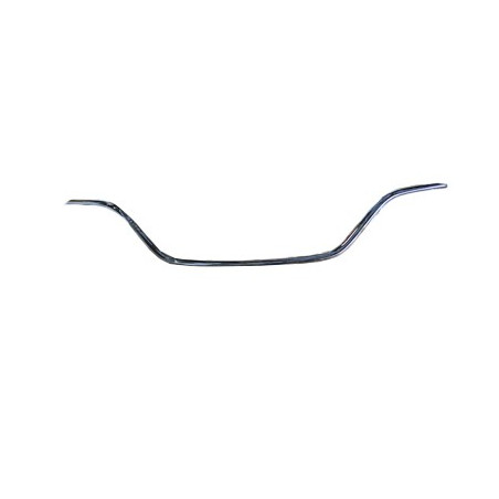 Moulure chrome de grille supérieure