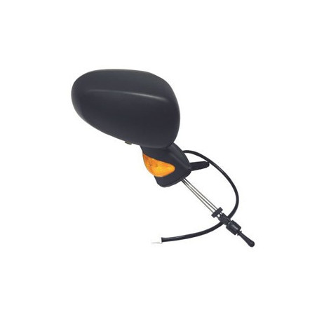 Rétroviseur manuel noir côté passager