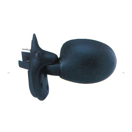 Rétroviseur électrique noir côté chauffeur