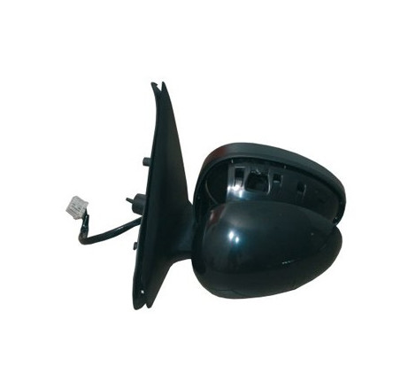 Rétroviseur électrique noir côté chauffeur