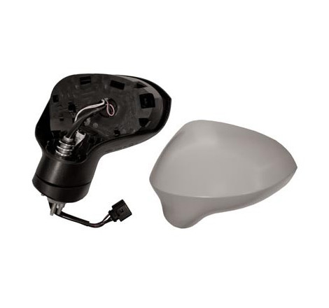 Rétroviseur électrique, rabattable électriquement, à peindre avec apprêt