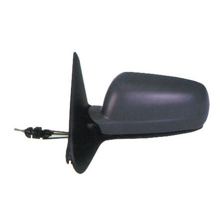 Rétroviseur manuel noir côté chauffeur