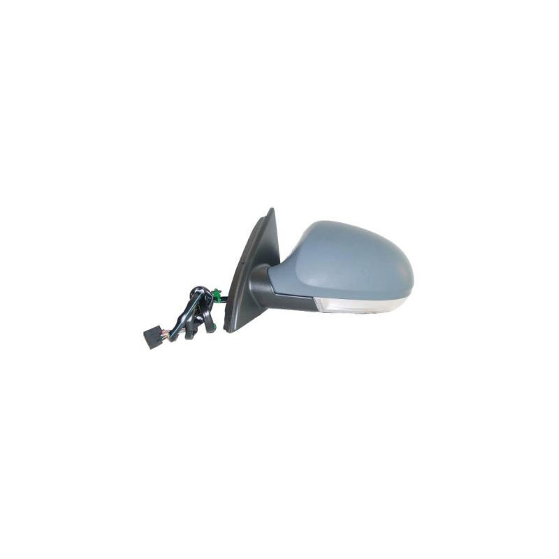 Rétroviseur électrique, rabattable électriquement, à peindre avec apprêt
