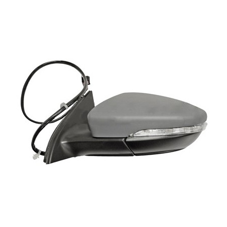 Rétroviseur électrique, rabattable électriquement, à peindre avec apprêt