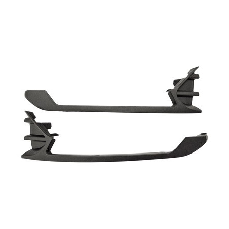 Jeu de moulure de pare-chocs avant