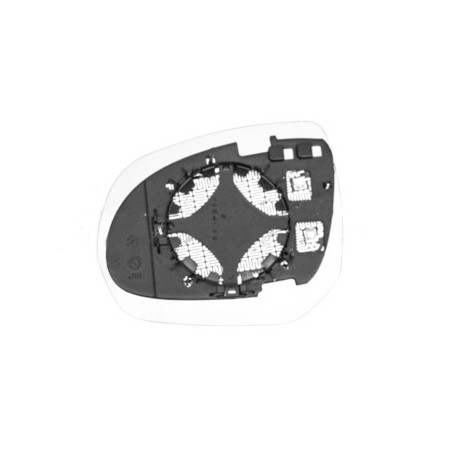 Glace de rétroviseur côté passager