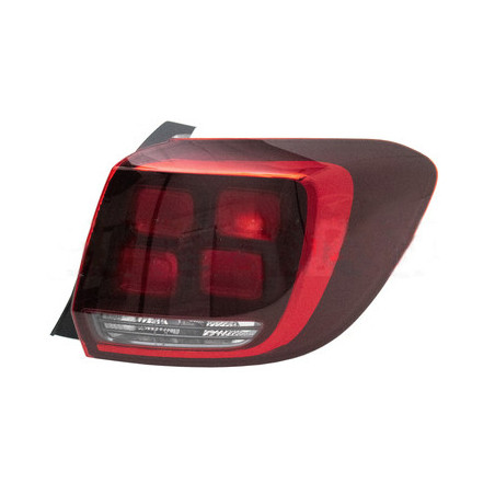 Feu d'aile arrière côté passager