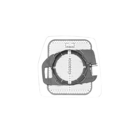 Glace de rétroviseur côté passager