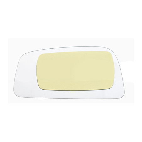 Glace inférieur de rétroviseur côté chauffeur