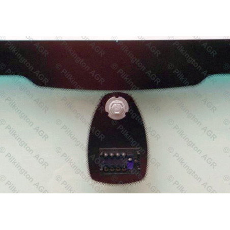 Pare-brise vert dégradé vert avec capteur