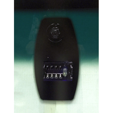 Pare-brise vert dégradé vert avec capteur