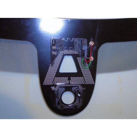 Pare-brise vert encapsulé avec capteur