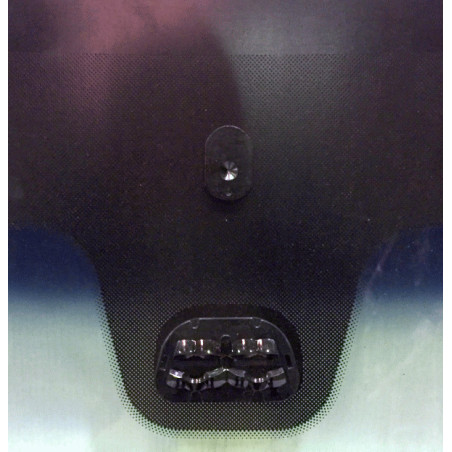 Pare-brise vert dégradé bleu avec capteur