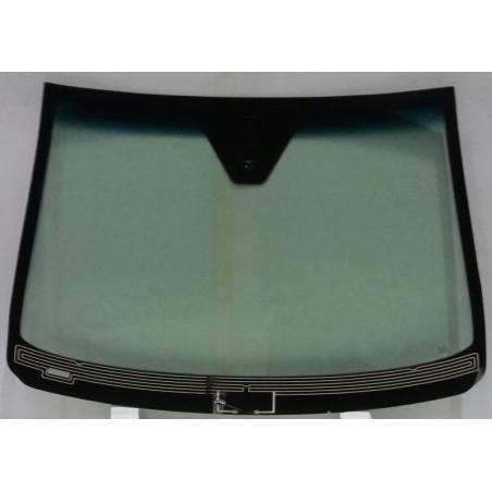 Pare-brise vert dégradé bleu avec capteur