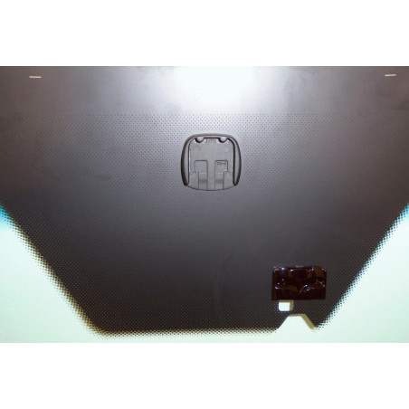 Pare-brise vert dégradé bleu