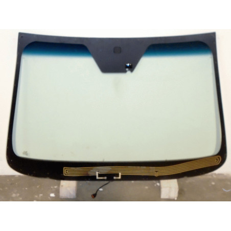 Pare-brise vert dégradé bleu